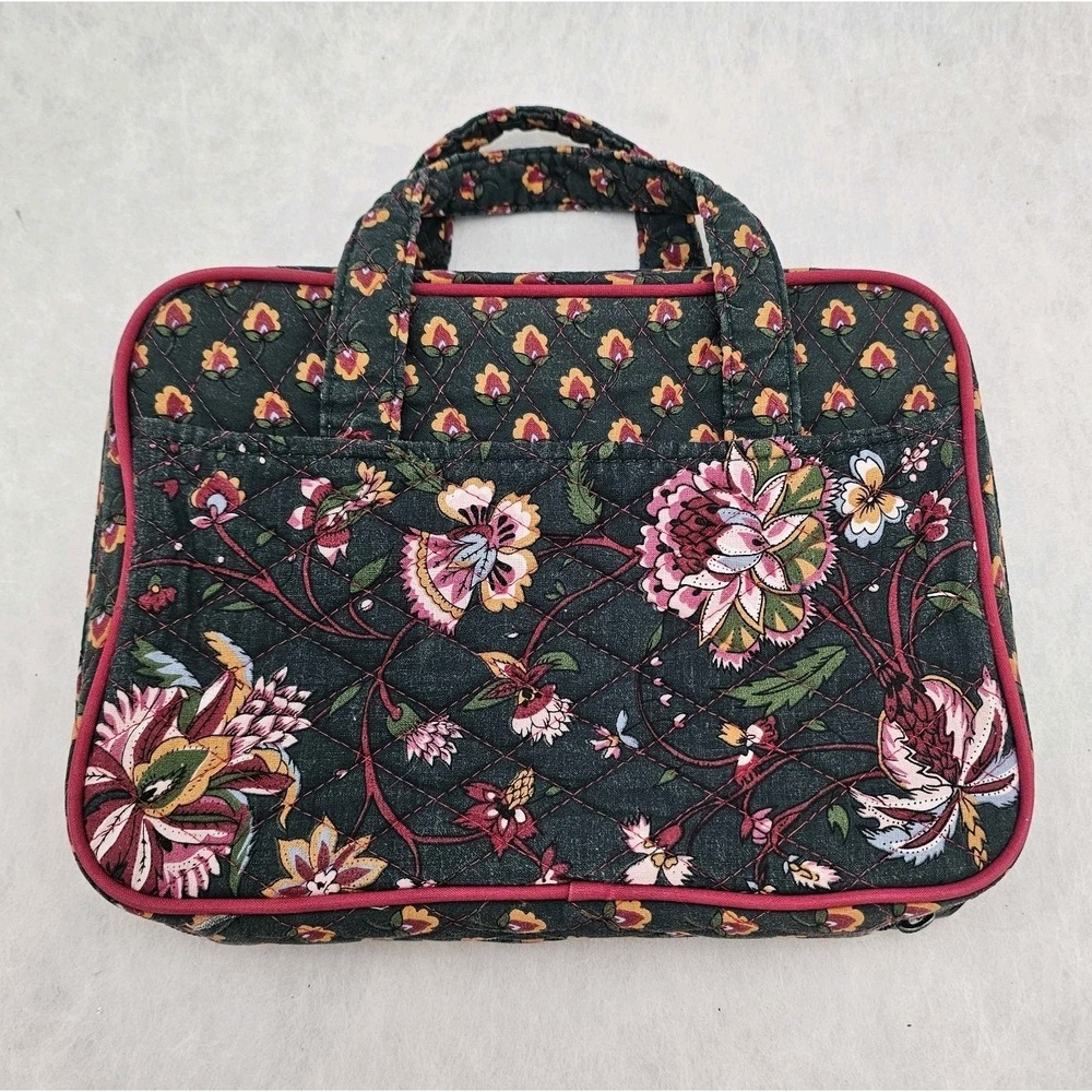 Vtg Zondervan Good Book Bible Bag Sz L Retired Florence Pattern Made in Korea